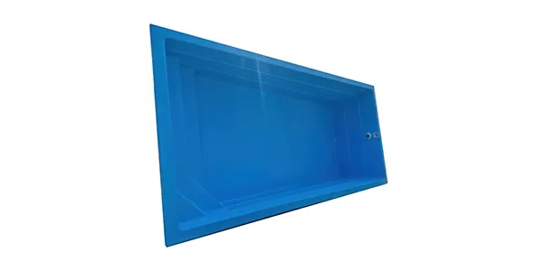 Piscina de 7,00 × 3,40 m